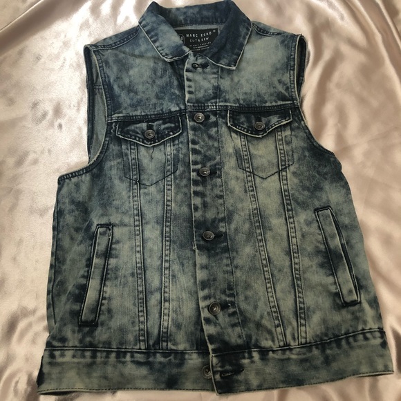 Marc Ecko Cut Sew Mens Acid Wash Denim 